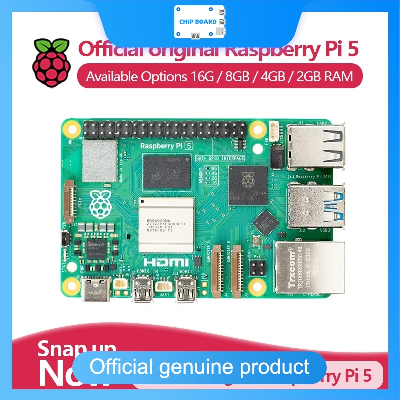 Raspberry Pi 5 8Gb Kit - كمبيوتر Raspberry Pi 5 لوحة واحدة