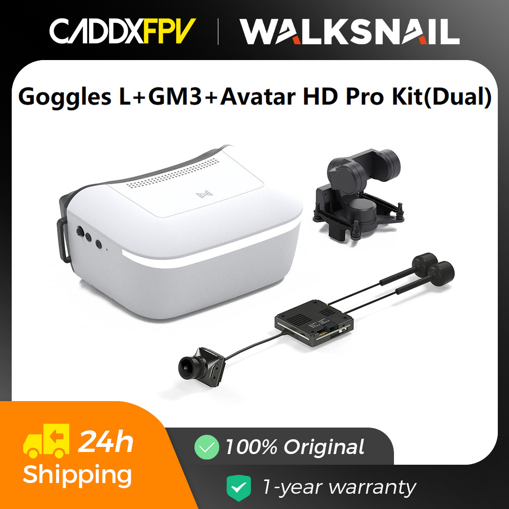 نظارات Caddx Walksnail Avatar  - مراجعة Fpv Goggles Avatar Hd Receiver وسعره