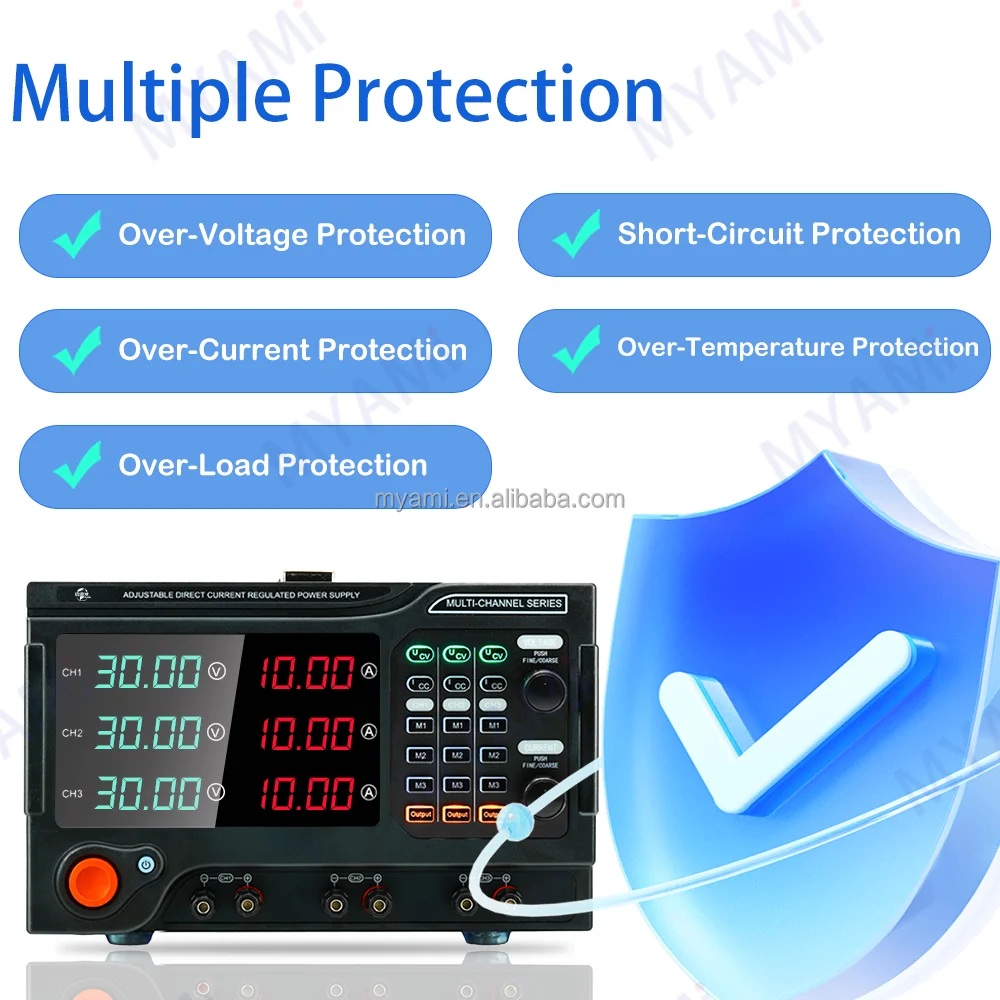 مزود طاقة مختبري قابل للبرمجة  - مراجعة Programmable Dc Power Supply 60V 5A وسعره