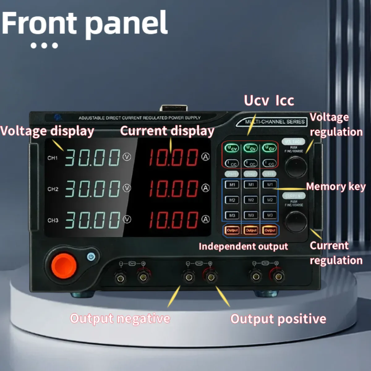 مزود طاقة مختبري قابل للبرمجة  - مراجعة Programmable Dc Power Supply 60V 5A وسعره