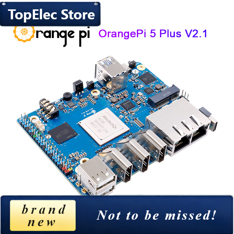 لوحة تطوير كمبيوتر مصغر Orange - مراجعة Orange Pi 5 Plus 16Gb وسعره